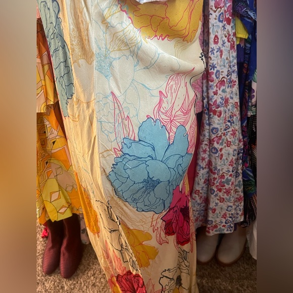 Ruffled Floral Maxi Dress - Picture 10 of 16